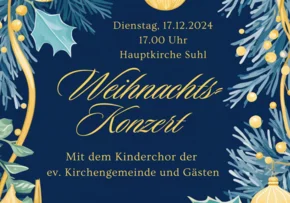 Weihnachstkonzert Kinderchor 2024 Plakat | Foto: (C)