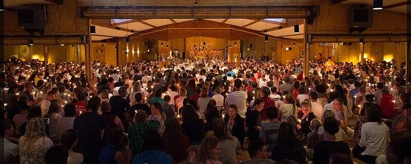 Lichtergottesdienst in der Kirche der Versöhnung